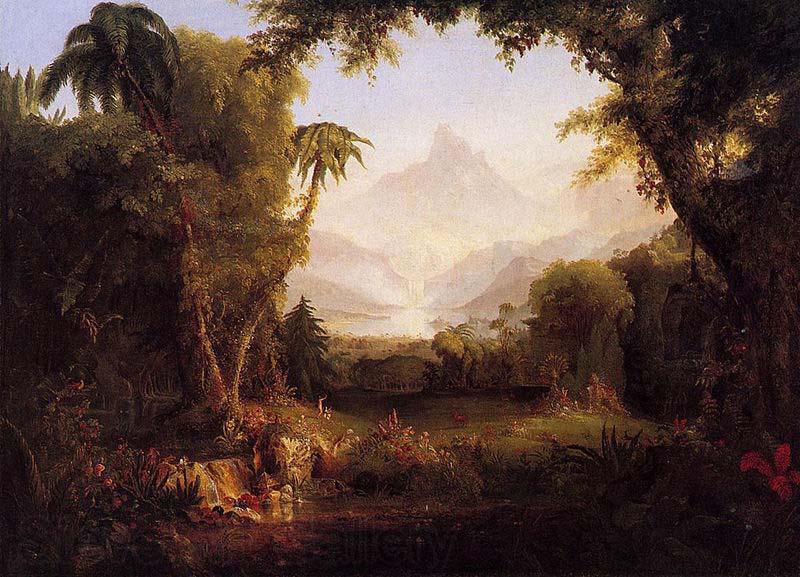 Thomas Cole The Garden of Eden